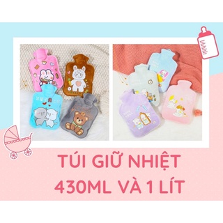 Túi giữ nhiệt, túi chườm nóng lạnh loại to 430ml và 1 Lít