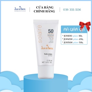 [CHÍNH HÃNG] Sữa chống nắng SPF50 Jean D'Arcel _ Jean Darcel Sun Fuild 50ml