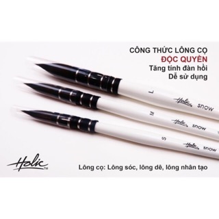 CỌ VẼ MÀU NƯỚC HOLIC SNOW