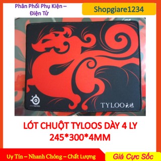 [Mã ELFLASH3 hoàn 10K xu đơn 20K] Miếng Lót Di Chuột Tyloo Cỡ Lớn Size 245x300x4MM