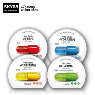 Combo 4 mặt nạ dưỡng da BNBG Vita Genic Jelly Mask 30ml x 4 (Lifting, Whitening, Relaxing, Hydrating)