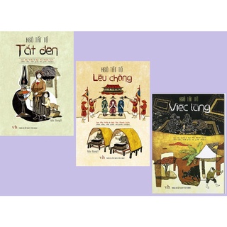 Sách - Bộ 3 tác phẩm Ngô Tất Tố: Tắt đèn + Lều Chõng + Việc Làng - ML-VHVN03