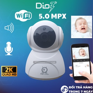 Camera WIFI trong nhà 5.0 Mpx V380 PRO Q8 HD xoay quay theo chuyển động  độ phân giải cao 2536×1920