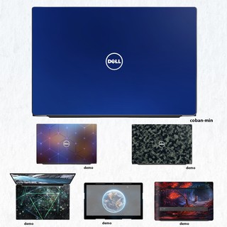 Skin dán Laptop Dell màu Chrome xanh dương coban mịn (inbox mã máy cho Shop)