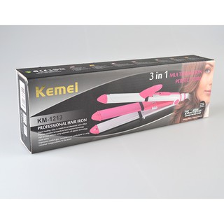 Máy Làm Tóc 3 in1 Kemei KM 1213