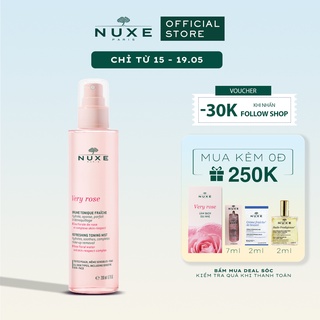 Xịt khoáng dưỡng ẩm Nuxe Very Rose 200ml