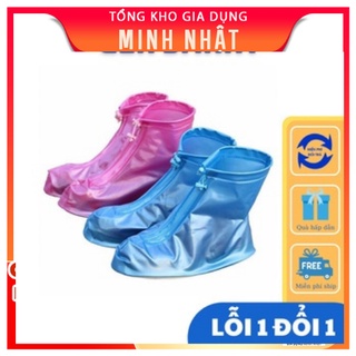 Ủng Bọc Giày Đi Mưa Lội Nước Nam Nữ Chống Trơn Trượt Thời Trang