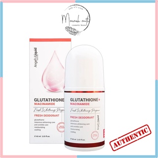 Lăn Nách Khử Mùi, mờ thâm, dưỡng trắng Glutathione Fresh Up Whitening Angel’s Liquid 60ml