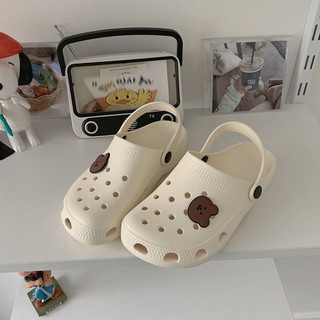 Dép đi biển chống trượt hình gấu cute