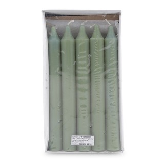 Hộp 15 cây nến thơm thẳng Quang Minh Candle NQM0017 15 cm (Xanh lá)