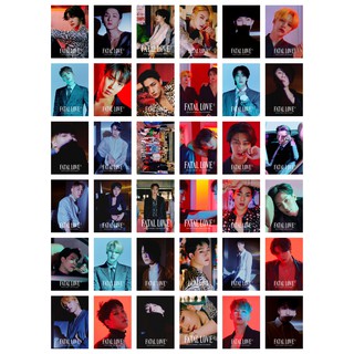 Lomo card 36 ảnh Monsta X - Fatal Love