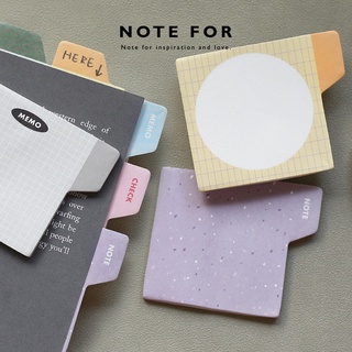 [Mã LIFEBOOK2 giảm 10% đơn 0Đ] Giấy Note - Set 30 Tờ Giấy Note Daily Simple Thương Hiệu NOTE FOR