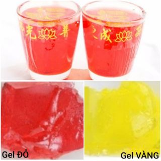 500GRAM SÁP NẾN GEL TRONG DẠNG MỀM&amp;MÀU NẾN ĐỎ/VÀNG tự pha làm Nến thờ, cúng, dâng lễ, Phật - 9293store - 9293nguyenlieu