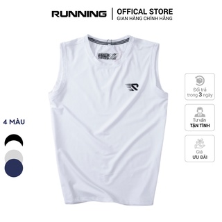 Áo ba lỗ tanktop Loại 1 thể thao nam tập gym, chạy bộ, thiết kế sát nách thoải mái vải thun mát lạnh- MÀU TRẮNG 2021