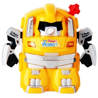 Chuốt Chì Quay Tay Hình Robot - Deli 729 - Màu Vàng
