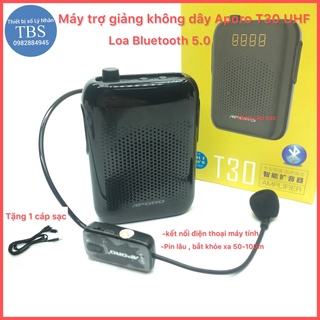 [Mã ELHACE giảm 4% đơn 300K] Mích trợ giảng không dây Aproto T30 UHF ,T21 2.4G kết nối bluetooth 5.0