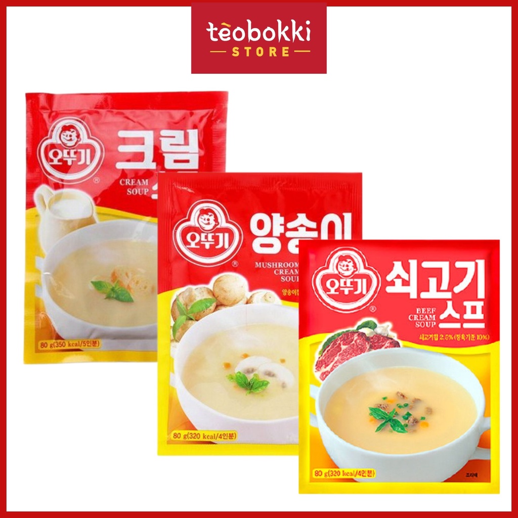 Súp ăn liền Ottogi/Otoki 80g