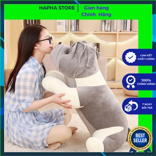 Gấu Bông Chó Ngao Mặt Nhăn Siêu Ngầu - Chất Đẹp, Đường May Tỉ Mỉ
