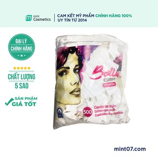 Bông Tẩy Trang Bella 500 miếng