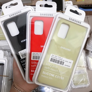 Ốp lưng Silicon Cover Galaxy S20 Plus chống bám bẩn, chống bán vân tay