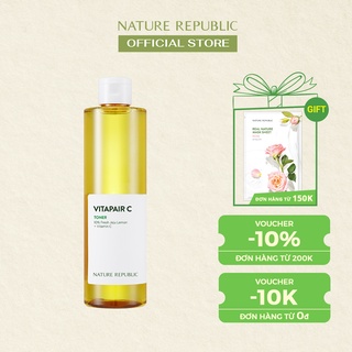 Nature Republic Nước hoa hồng dưỡng sáng da Vitapair C Toner 300ml
