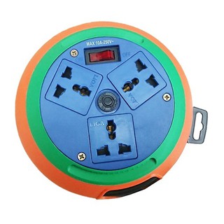 Ổ cắm kéo dài quay tay - Kiểu đĩa bay  LiOA  dây dài 10m