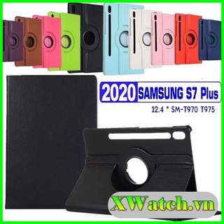 Bao da xoay thông minh Samsung Galaxy Samsung Galaxy Tab S7 + Plus 12.4 2020 SM-T970/T975/T976/T97