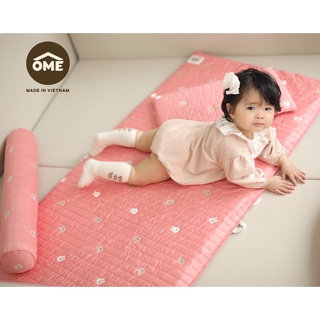 Thảm điều hòa gấp gọn 4 mùa OME cho bé | Thảm điều hòa 2 mặt mát mùa hè và ấm mùa đông cho trẻ từ sơ sinh đến 6 tuổi
