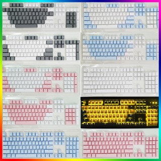 Bộ Keycap PBT 104 Phím Double Shot Xuyên LED ( OEM Profile, Ansi layout )