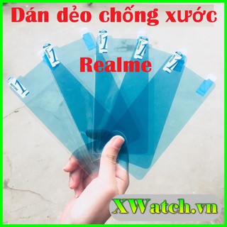 Dán dẻo chống xước Realme 8 8 pro Realme 5 5i Realme 5s Realme X Realme 7 Realme 7i Realme 6 Realme 6 pro Realme 6i GT