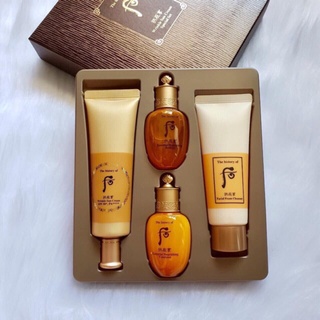 Bộ Kem Chống Nắng Chống Nhăn Whoo Jinheayoon Sun Wrinkle Sun Special Set 4sp SPF 50+/PA+++