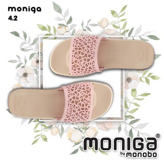 Dép xốp Thái Lan nữ MONOBO - MONIGA 4.2 - BEGIE QUAI HỒNG