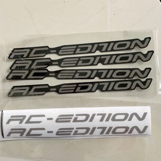 CẶP TEM PHUỘC RC EDITION DÁN XE SIÊU ĐẸP
