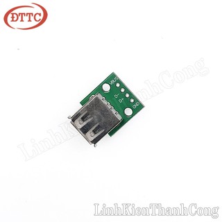 Module USB Chuyển Đổi USB 2.0 (Loại Cái) Sang DIP 4P 2.54