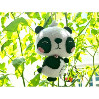 Móc khoá, treo nôi Gấu trúc - handmade siêu cute
