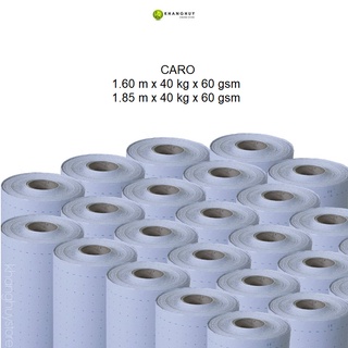 Giấy sơ đồ trắng caro khổ 1m6 1m85 cuộn 40kg dùng vẽ sơ đồ bằng tay trải lót phân lớp vải ngành may