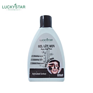 Gel Lột Mụn Than Hoạt Tính Lucky Star - (200ml)