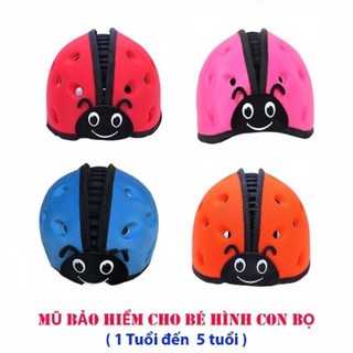 MŨ BẢO HIỂM CON BỌ CHO BÉ 1 ĐẾN 5 TUỔI