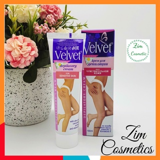 Kem tẩy lông Velvet Nga 100ml kem tẩy lông nách, lông tay, lông chân