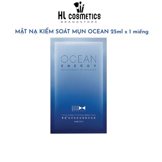 Mặt Nạ Dưỡng Ầm Da Cho Nam Ocean BLUEMAN Se Khít Lỗ Chân Lông 1 miếng ZL15020550M