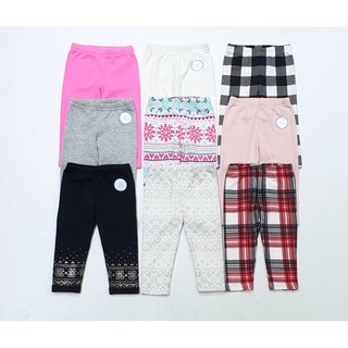 Quần legging nỉ bông Carter bé gái