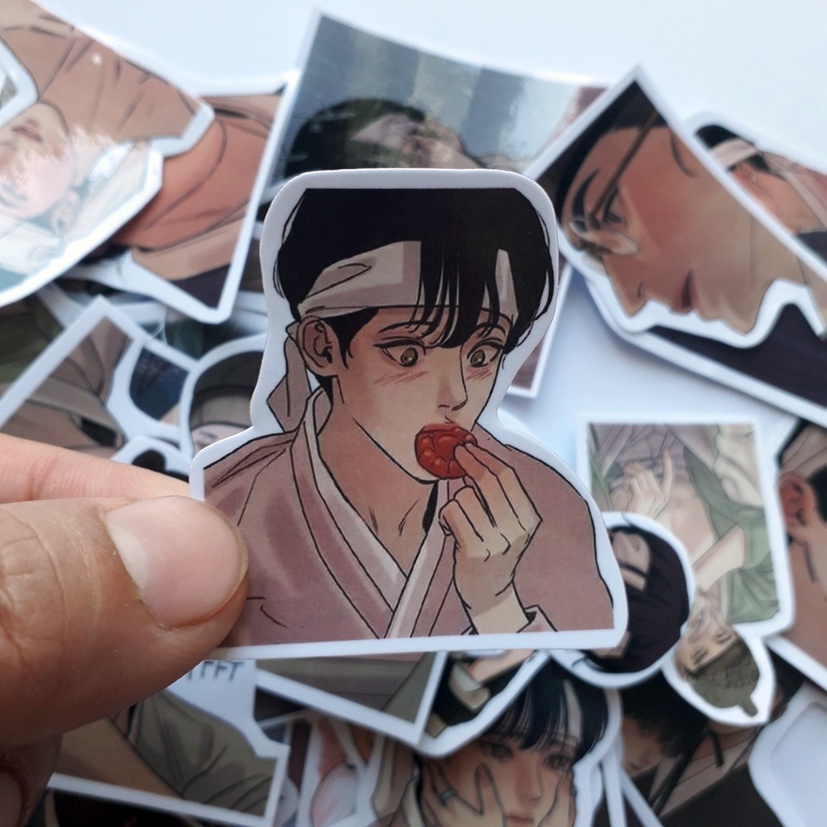 Sticker/ Hình dán Dạ Ký ( combo 10-60 stickers, randoms)
