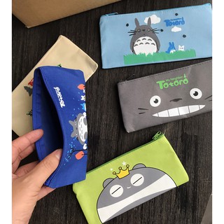 Hộp Bút Vải Hoạt Hình My Neighbor Totoro - Túi Vải Đựng Bút Dễ Thương