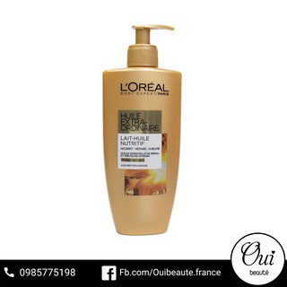 Sữa dưỡng thể L'oreal Huile Extraordinaire Lait-huile Nutritif 250ml Ouibeaute