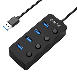 Bộ chia cổng USB Hub USB 3.0 Orico 4 Cổng W9PH4 - Bảo hành chính hãng 12 tháng