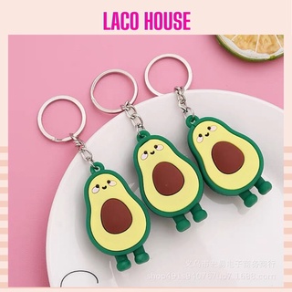 Móc khoá/balo/túi ví hình quả bơ dễ thương J48