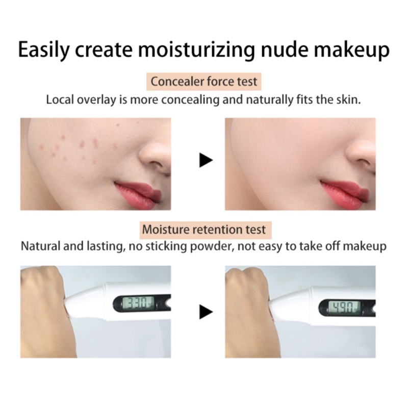 Kem che khuyết điểm dạng lỏng LAMEILA che phủ toàn diện trang điểm tự nhiên | BigBuy360 - bigbuy360.vn