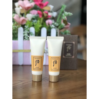 [COMBO KHUYẾN MÃI] Set sữa rửa mặt và tẩy trang Whoo vàng 80ml