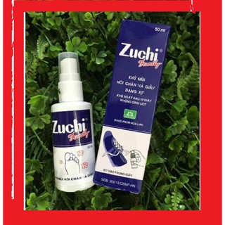 Combo 10 Xịt khử mùi Zuchi Family- 50ml