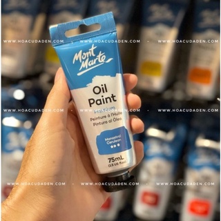 [DA ĐEN] P3 - Màu Sơn Dầu Mont Marte Tube 75ml (31-46 Màu Lẻ)